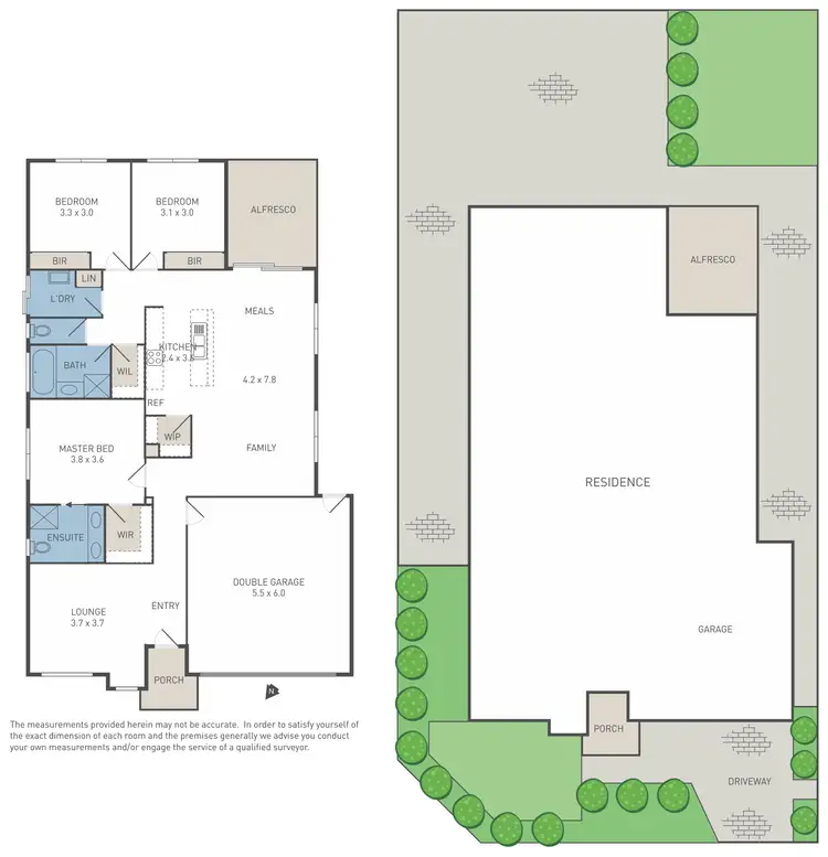 Floorplan of Homely house listing, 1 Memory Crescent, Wyndham Vale VIC 3024