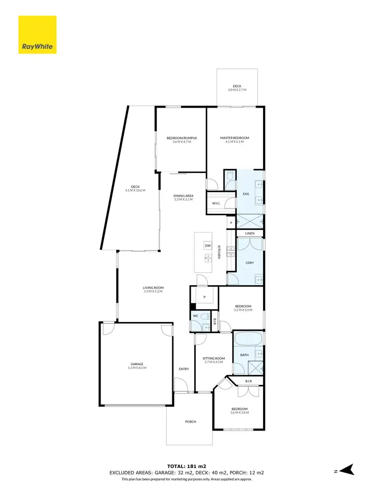 Floorplan of Homely house listing, 41 Timbarra Drive, Werribee VIC 3030