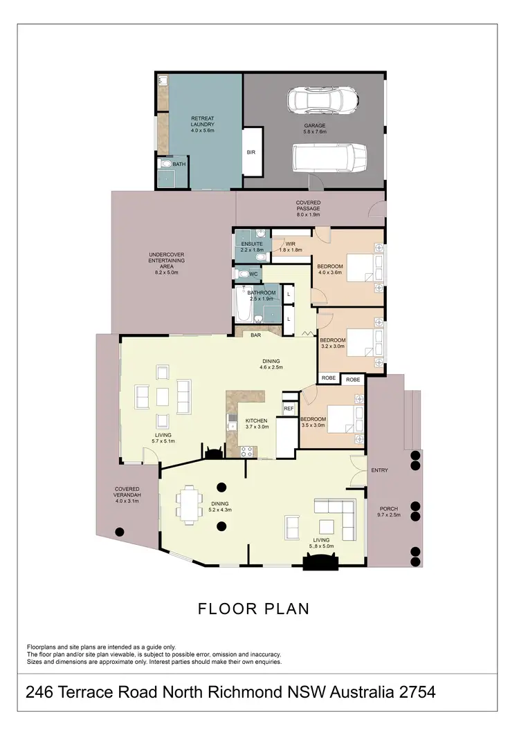 Floorplan of Homely house listing, 246 Terrace Road, North Richmond NSW 2754