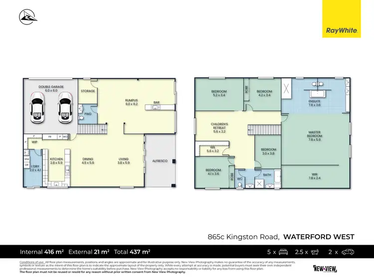Floorplan of Homely house listing, 865C Kingston Road, Waterford West QLD 4133