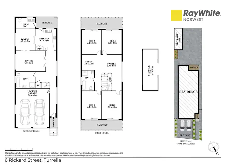 Floorplan of Homely house listing, 6 Rickard Street, Turrella NSW 2205