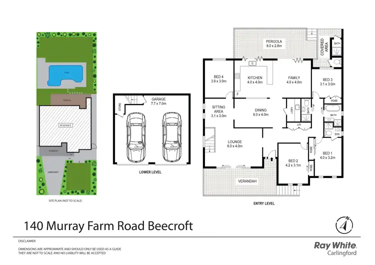 Floorplan of Homely house listing, 140 Murray Farm Road, Beecroft NSW 2119