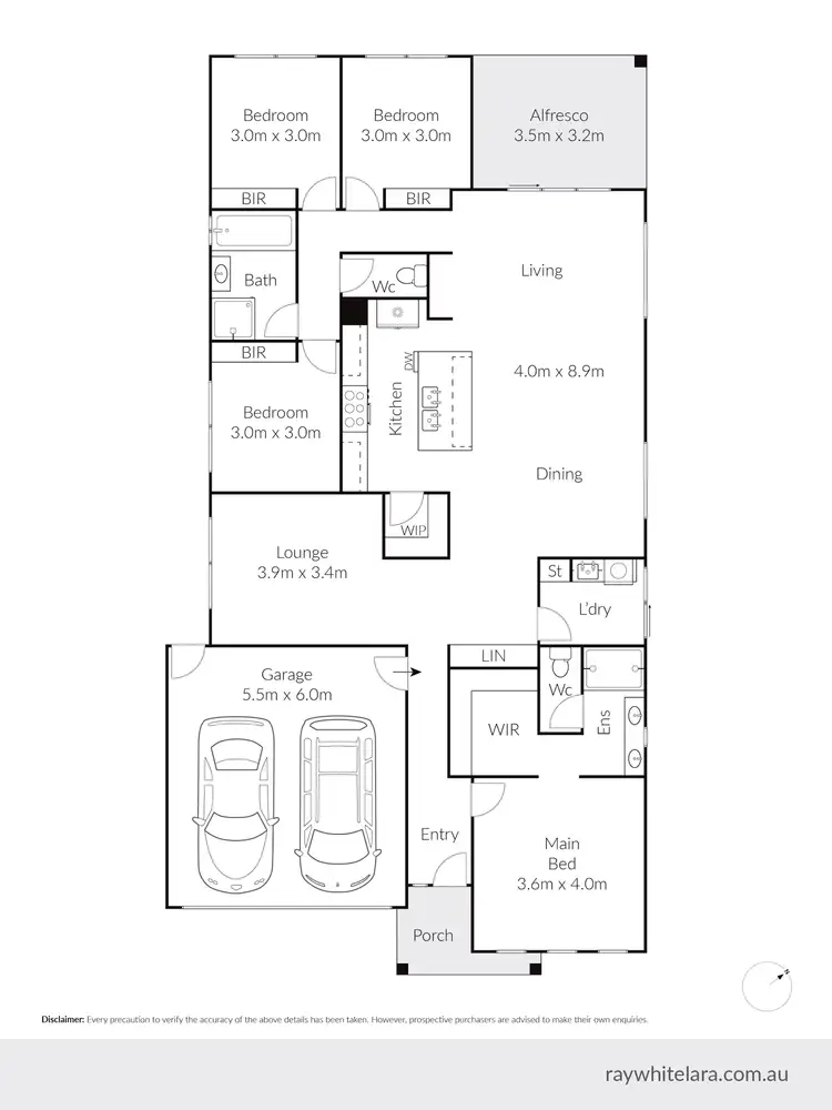 Floorplan of Homely house listing, 32 Wathaurong Drive, Lara VIC 3212