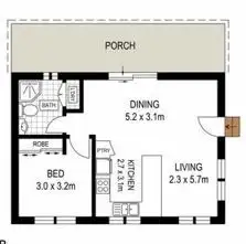 Floorplan of Homely house listing, 38A Toronto Parade, Sutherland NSW 2232