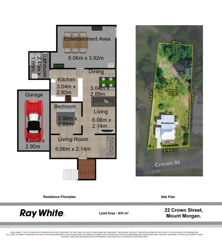 Floorplan of Homely house listing, 22 Crown Street, Mount Morgan QLD 4714