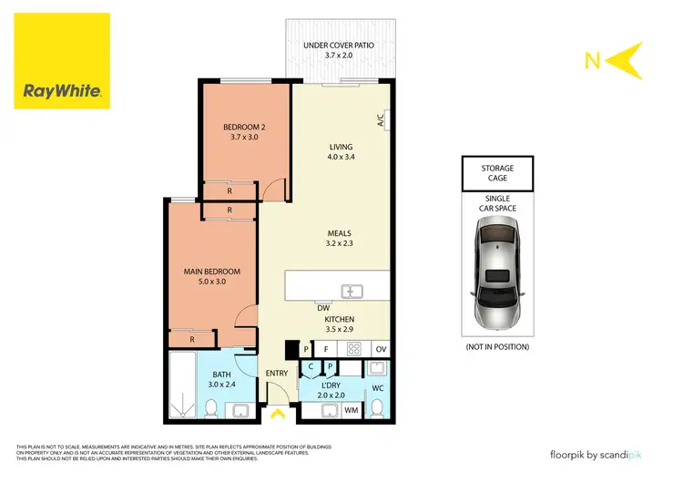 Floorplan of Homely retirement listing, 15/741 Mount Dandenong Road, Kilsyth VIC 3137