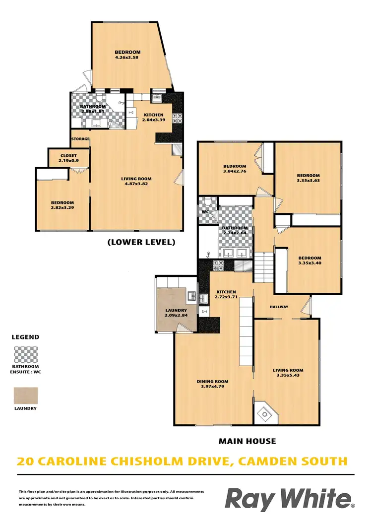 Floorplan of Homely house listing, 20 Caroline Chisholm Drive, Camden South NSW 2570