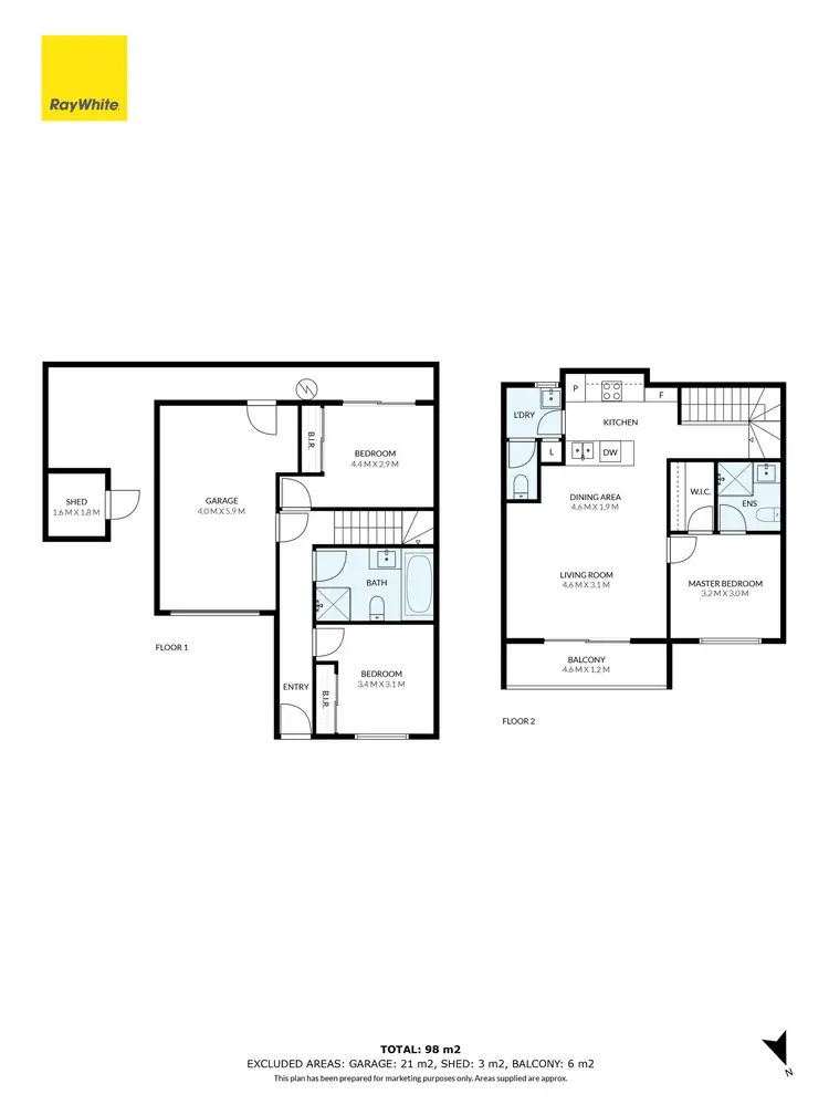 Floorplan of Homely house listing, 15 Melotte Place, Wyndham Vale VIC 3024