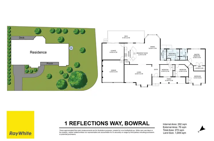 Floorplan of Homely house listing, 1 Reflections Way, Bowral NSW 2576