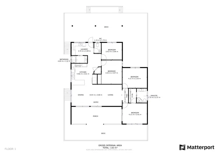 Floorplan of Homely house listing, 553 Lakeside Drive, Lake Boga VIC 3584