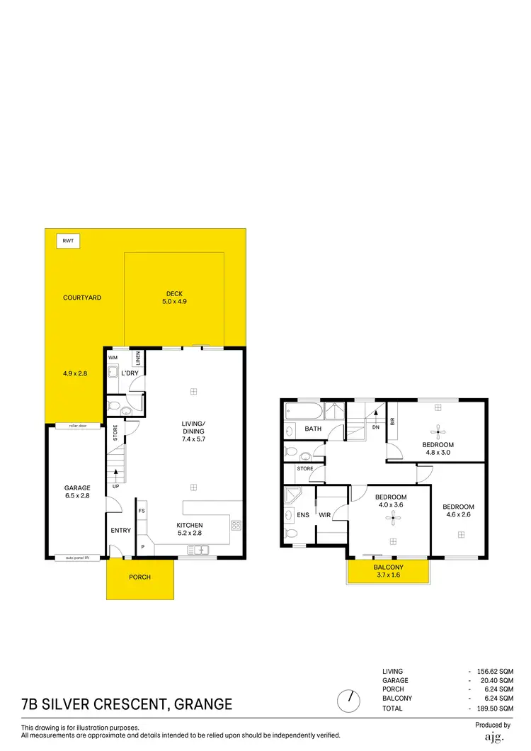 Floorplan of Homely house listing, 7B Silver Crescent, Grange SA 5022