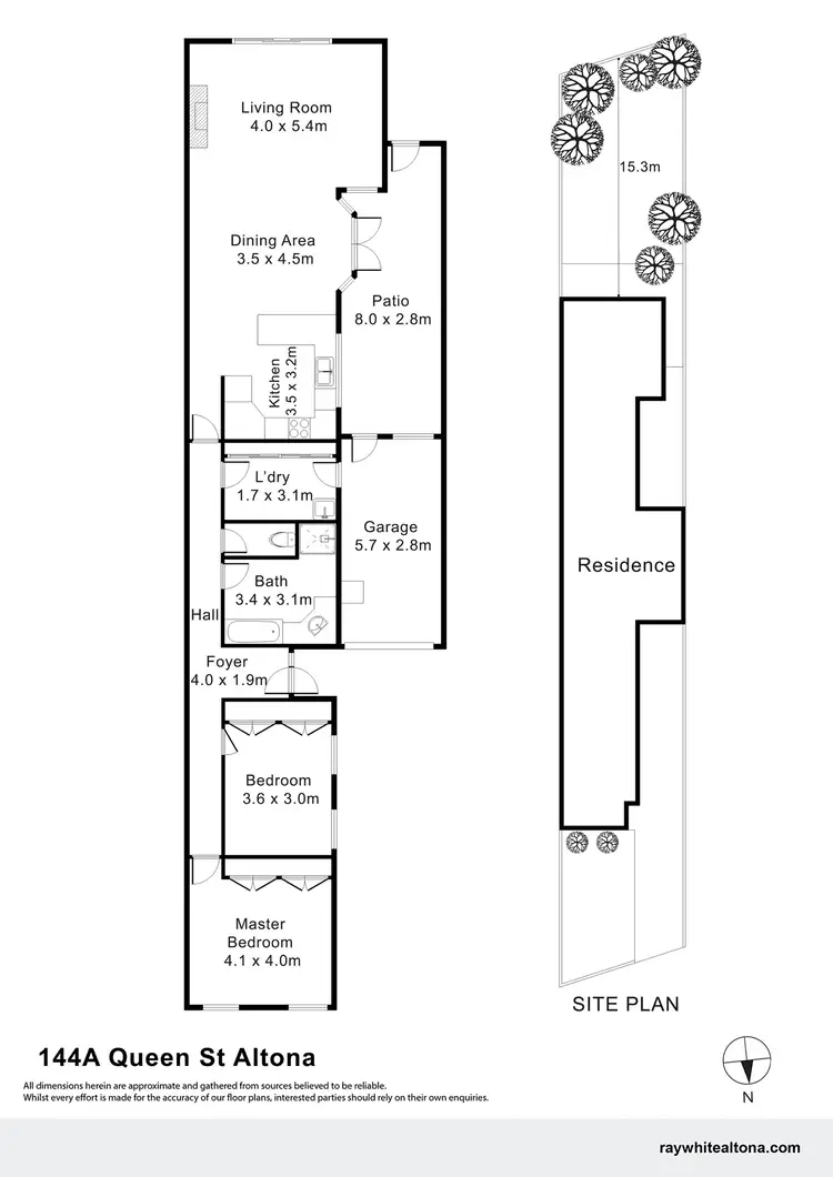 Floorplan of Homely house listing, 144A Queen Street, Altona VIC 3018