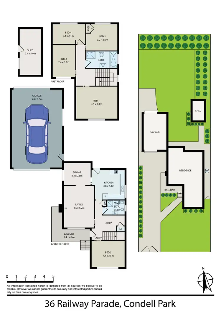 Floorplan of Homely house listing, 36 Railway Parade, Condell Park NSW 2200