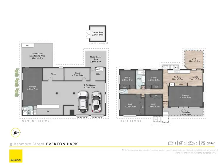Floorplan of Homely house listing, 9 Ashmore Street, Everton Park QLD 4053