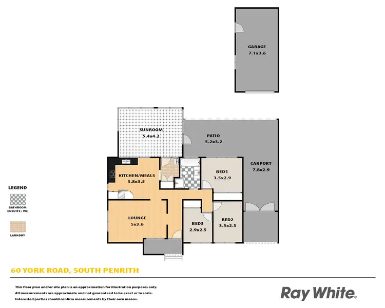 Floorplan of Homely house listing, 60 York Road, South Penrith NSW 2750