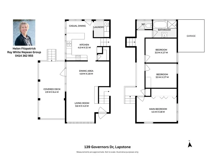 Floorplan of Homely house listing, 139 Governors Drive, Lapstone NSW 2773
