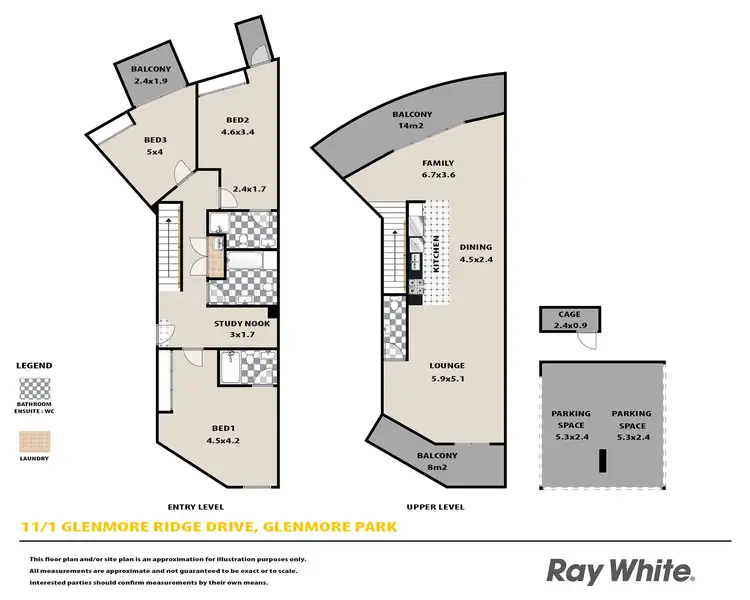 Floorplan of Homely apartment listing, 11/1 Glenmore Ridge Drive, Glenmore Park NSW 2745