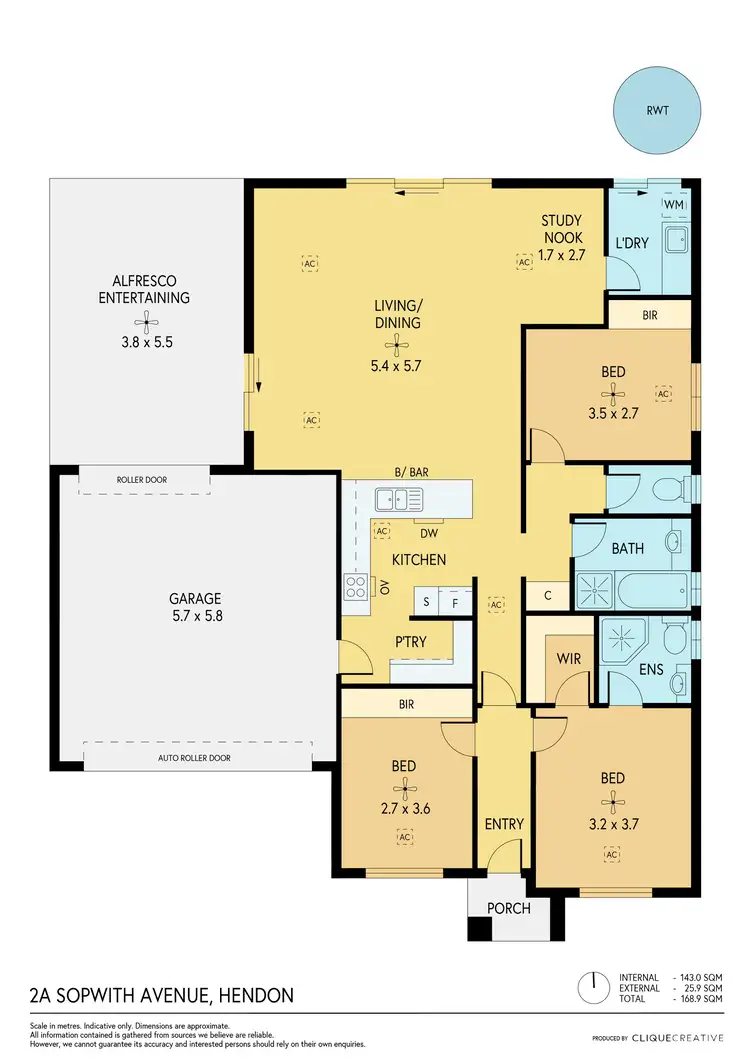 Floorplan of Homely house listing, 2A Sopwith Avenue, Hendon SA 5014