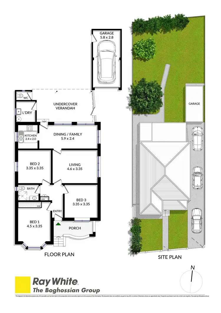 Floorplan of Homely house listing, 22 Lynesta Avenue, Bexley North NSW 2207
