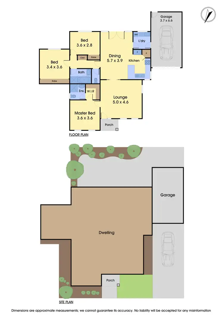 Floorplan of Homely house listing, 1/45 Ancona Drive, Mill Park VIC 3082