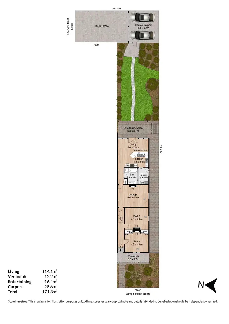 Floorplan of Homely house listing, 3 Devon Street Nth, Goodwood SA 5034