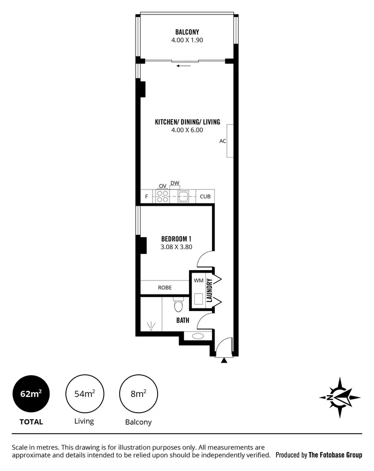 Floorplan of Homely apartment listing, 803/10 Balfours Way, Adelaide SA 5000