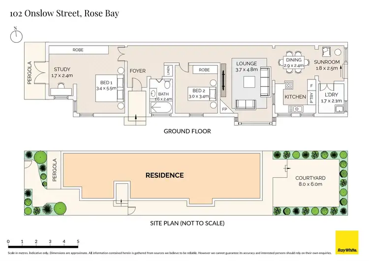 Floorplan of Homely house listing, 102 Onslow Street, Rose Bay NSW 2029