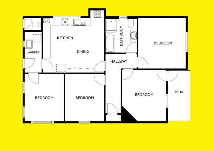 Floorplan of Homely house listing, 113 Twelfth Street, Mildura VIC 3500