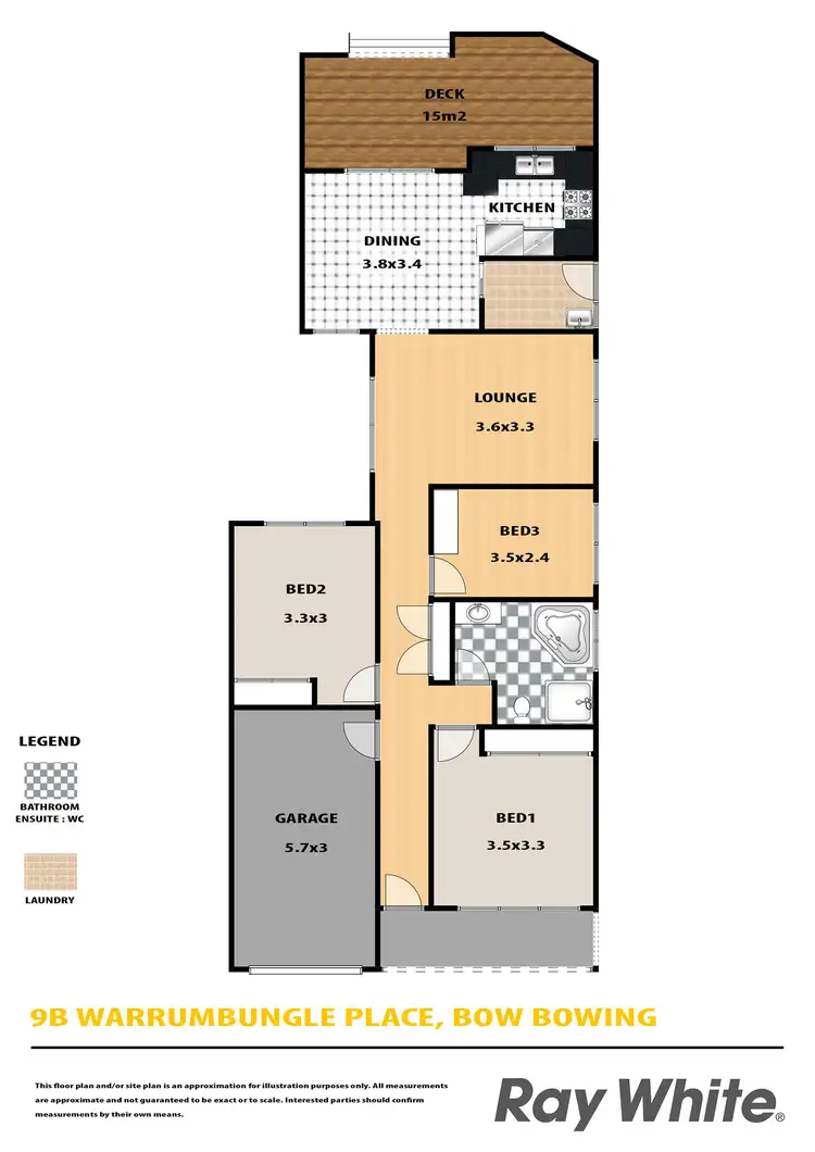 Floorplan of Homely house listing, 9B Warrumbungle Place, Bow Bowing NSW 2566