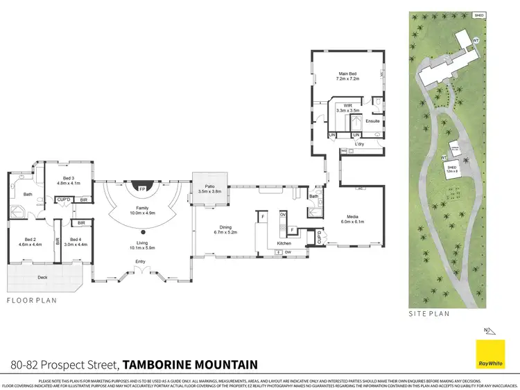 Floorplan of Homely house listing, 80-82 Prospect Street, Tamborine Mountain QLD 4272