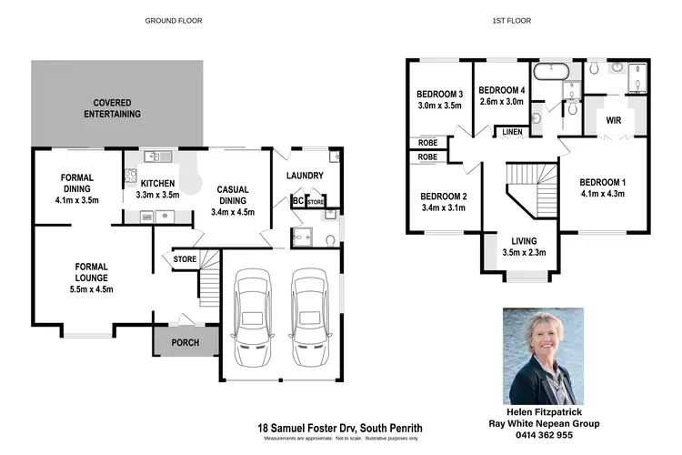 Floorplan of Homely house listing, 18 Samuel Foster Drive, South Penrith NSW 2750
