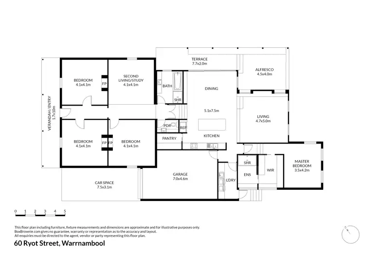 Floorplan of Homely house listing, 60 Ryot Street, Warrnambool VIC 3280