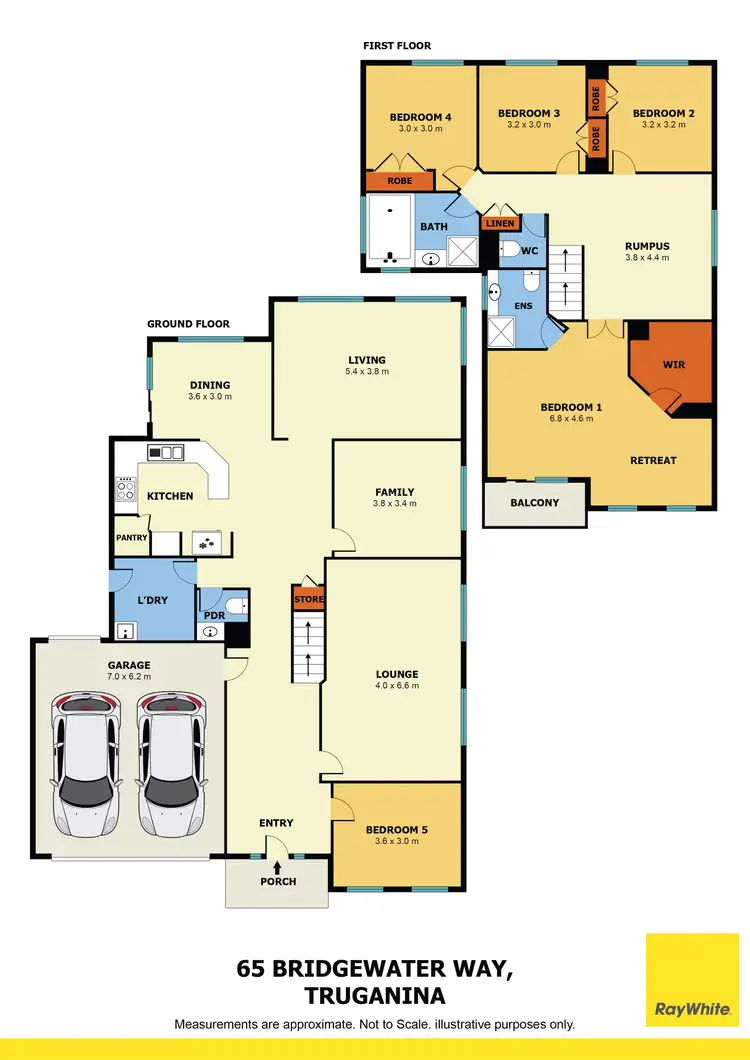 Floorplan of Homely house listing, 65 Bridgewater Way, Truganina VIC 3029