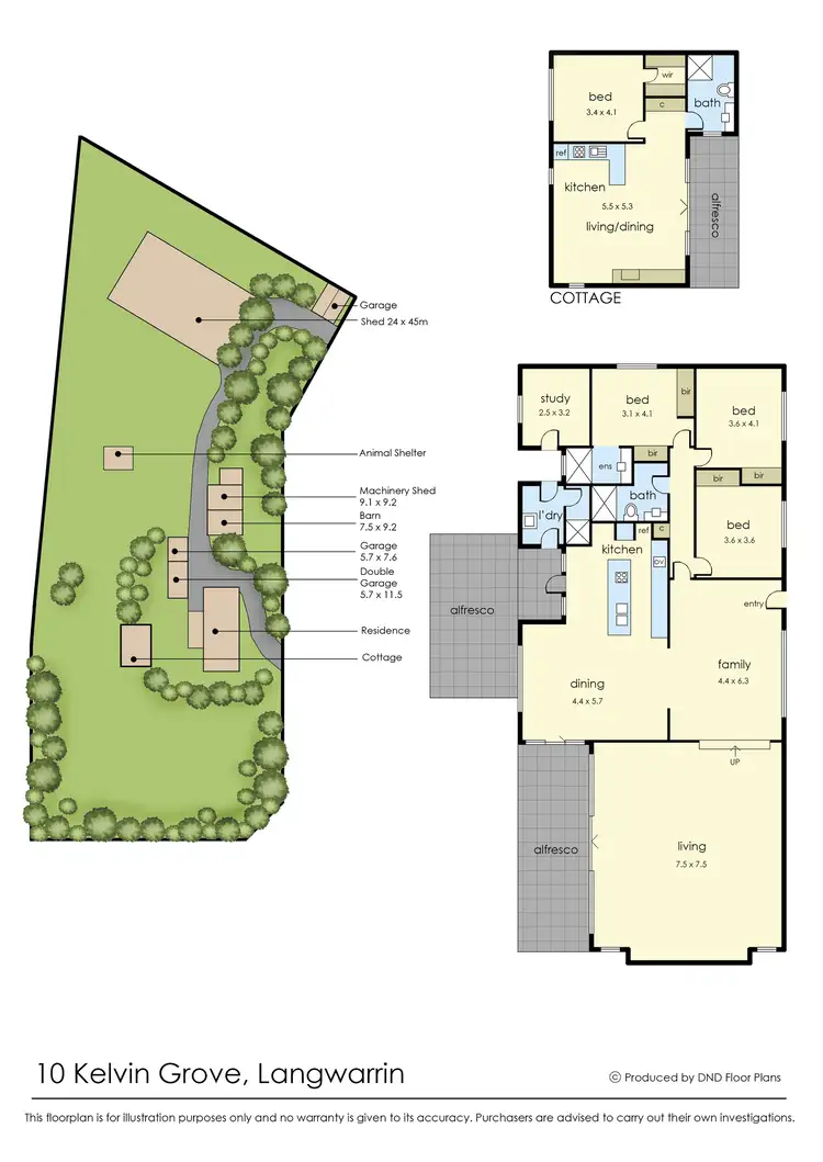 Floorplan of Homely rural property listing, 10 Kelvin Grove, Langwarrin VIC 3910