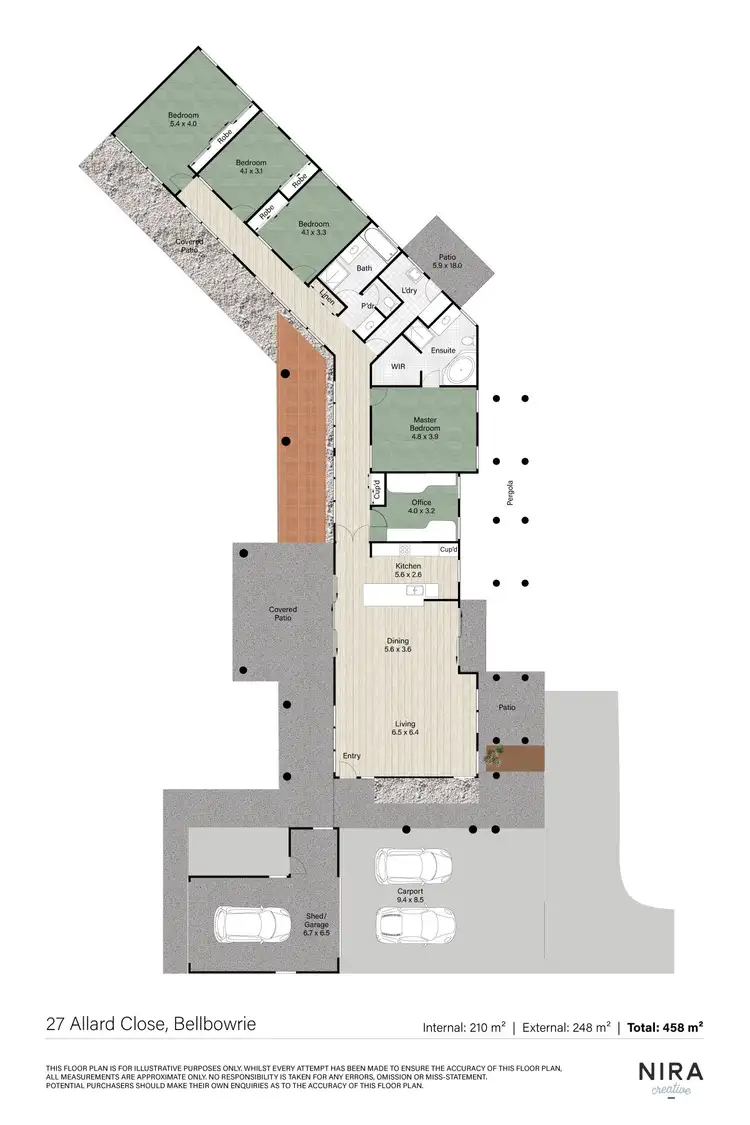 Floorplan of Homely house listing, 27 Allard Close, Bellbowrie QLD 4070