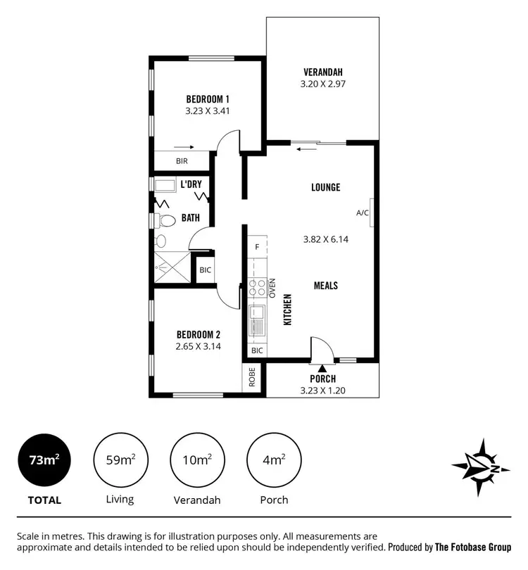 Floorplan of Homely unit listing, 7/21 Angle Road, Angle Park SA 5010
