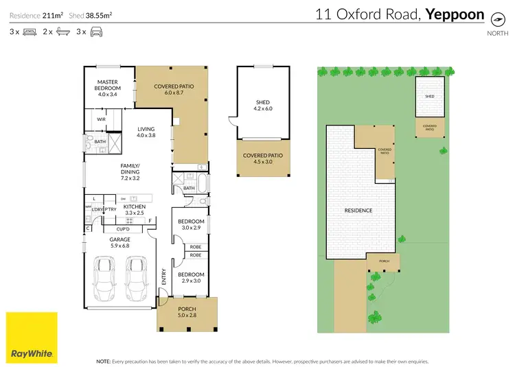 Floorplan of Homely house listing, 11 Oxford Road, Yeppoon QLD 4703