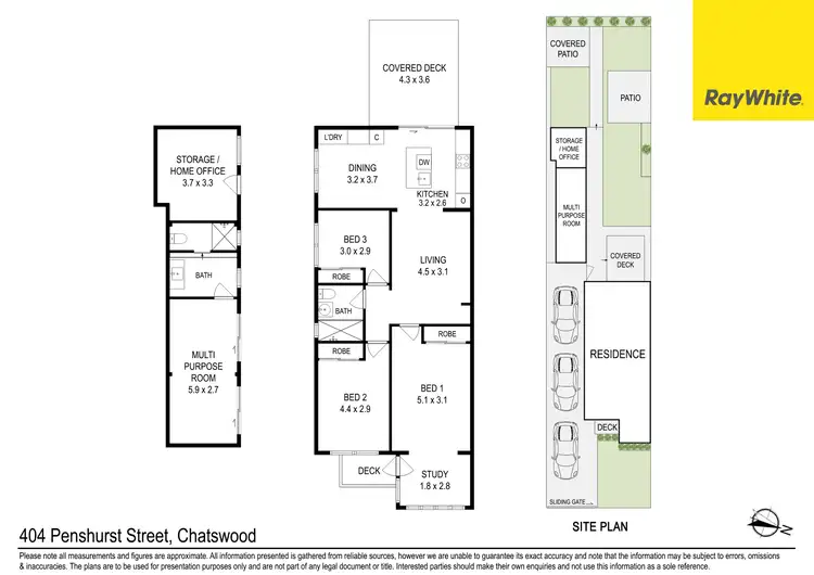 Floorplan of Homely house listing, 404 Penshurst Street, Chatswood NSW 2067