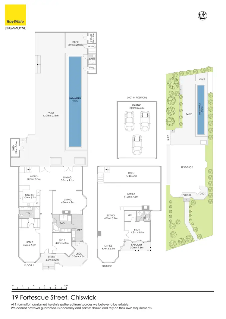 Floorplan of Homely house listing, 19 Fortescue Street, Chiswick NSW 2046