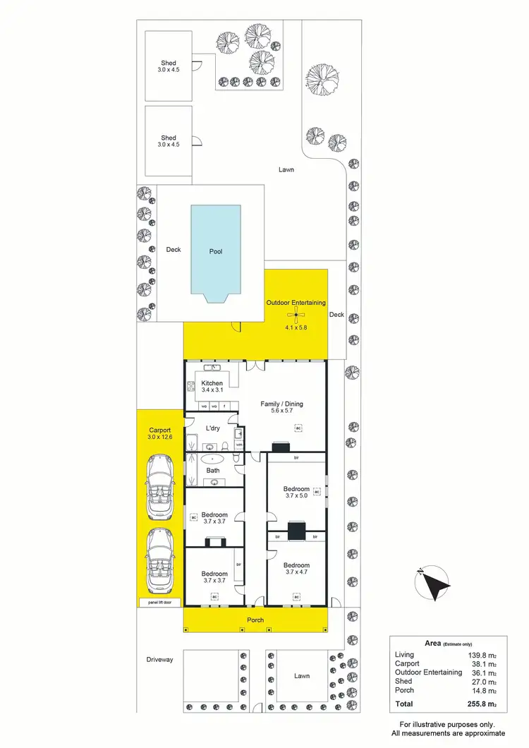 Floorplan of Homely house listing, 41 Frederick Street, Clarence Park SA 5034