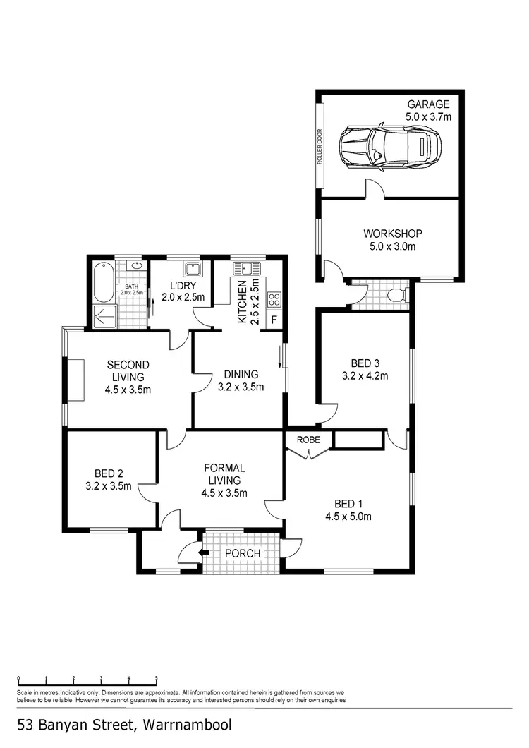 Floorplan of Homely house listing, 53 Banyan Street, Warrnambool VIC 3280