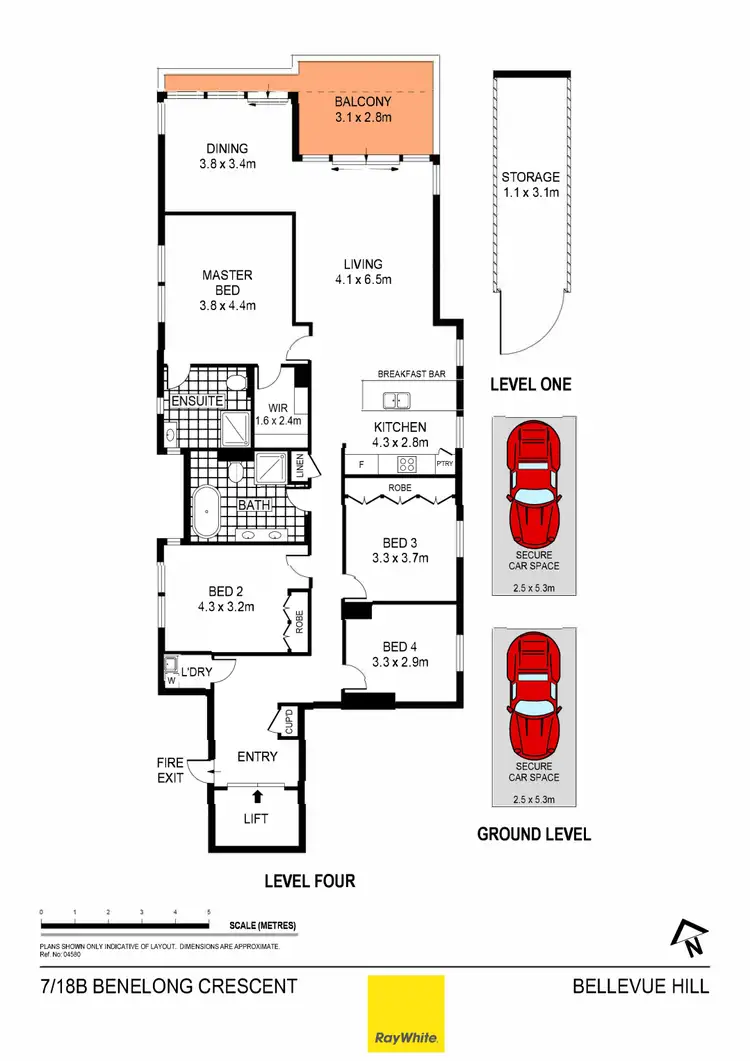 Floorplan of Homely apartment listing, 7/18B Benelong Crescent, Bellevue Hill NSW 2023