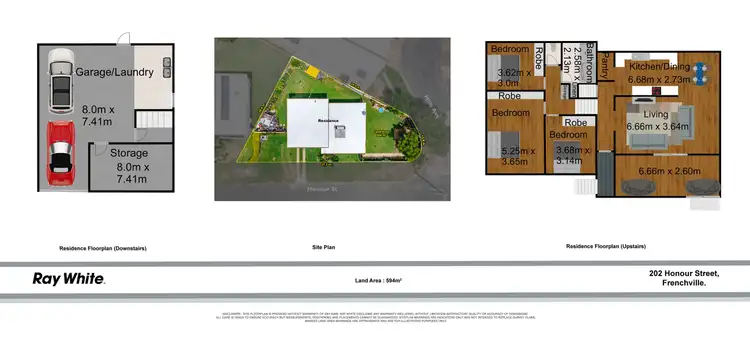 Floorplan of Homely house listing, 202 Honour Street, Frenchville QLD 4701