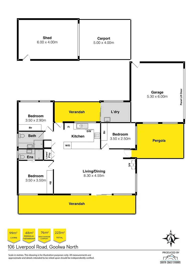Floorplan of Homely house listing, 106 Liverpool Road, Goolwa North SA 5214