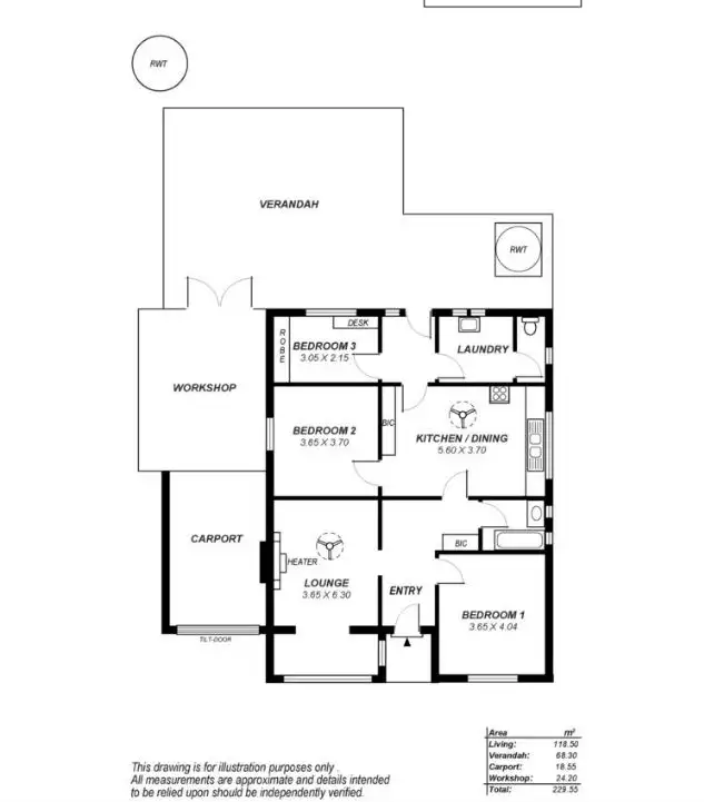 Floorplan of Homely house listing, 9 Fourth Avenue, Klemzig SA 5087