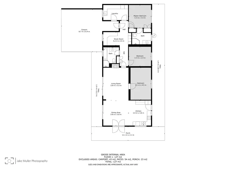 Floorplan of Homely house listing, 15 Mount Meredith Road, Mingbool SA 5291