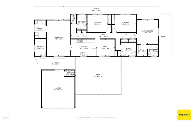 Floorplan of Homely house listing, 56 Moresby Street, Trinity Beach QLD 4879