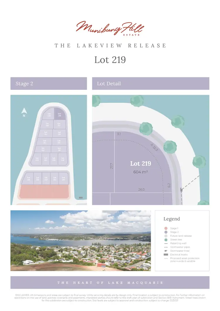 Floorplan of Homely land listing, 40 Kirai Drive, Speers Point NSW 2284