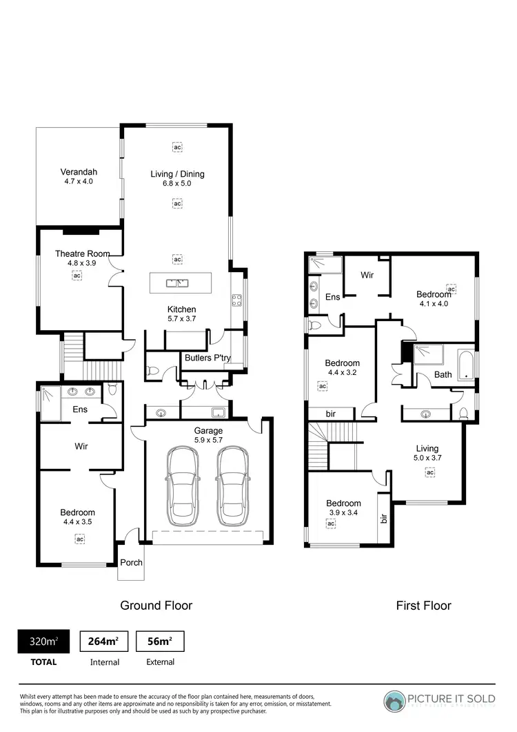 Floorplan of Homely house listing, 14 Saverio Boulevard, Angle Vale SA 5117
