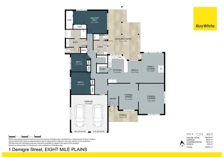 Floorplan of Homely house listing, 1 Demigre Street, Eight Mile Plains QLD 4113
